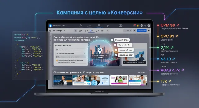 Как запустить и настроить рекламу в Facebook с правильным таргетом: актуальные кейсы и стоимость