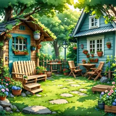 Как сделать садовую мебель своими руками